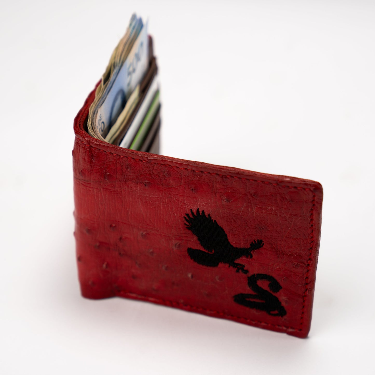 RECORDANDO AL HALCÓN DE LA SIERRA LEATHER WALLET