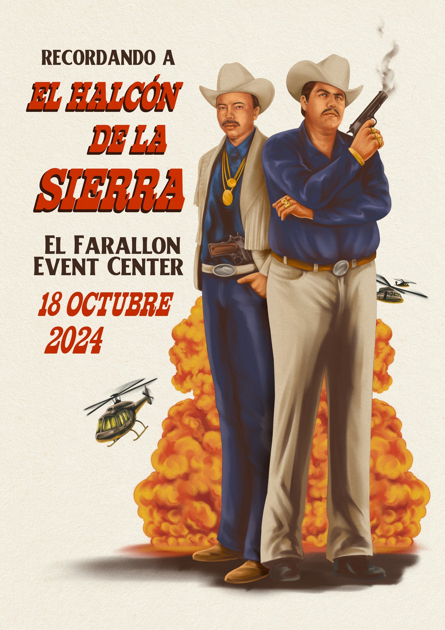 RECORDANDO AL HALCÓN DE LA SIERRA POSTER