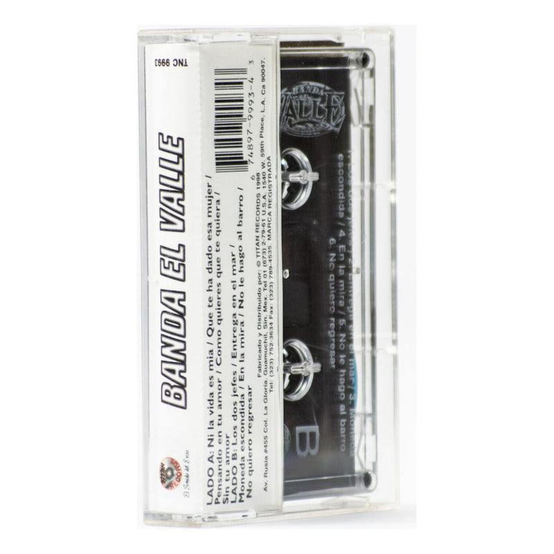 Cassette Original De Banda El Valle Ni La Vida Es Mia