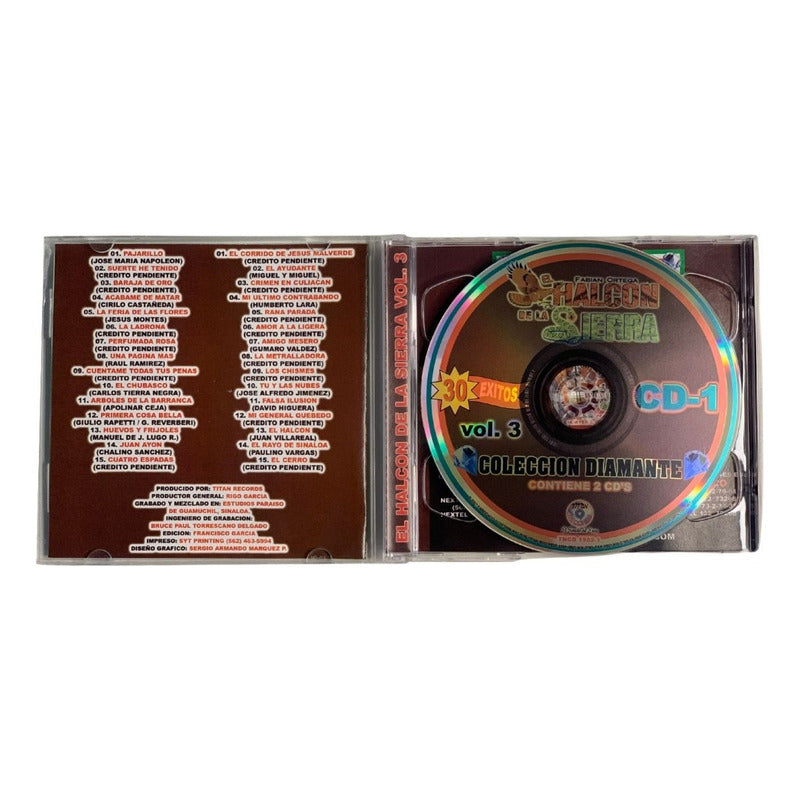 Disco De El Halcón De La Sierra Colección Diamante Vol. 3