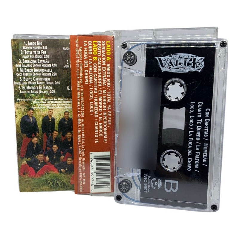 Cassette Original De Banda El Valle Sensacion Extraña