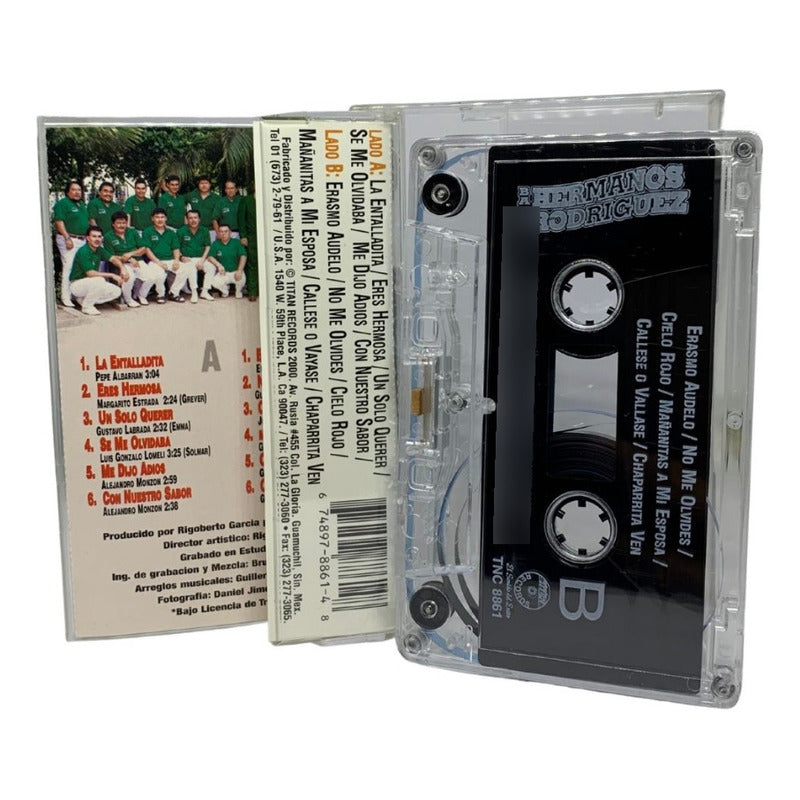 Cassette Original De Banda Hermanos Rodriguez Eres Hermosa