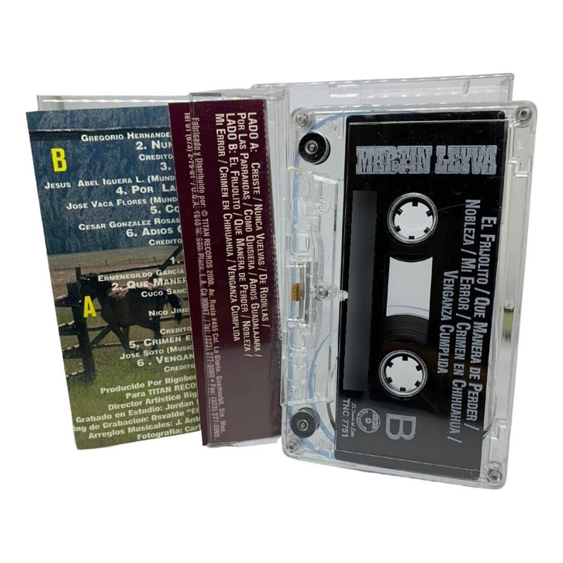 Cassette Original De Martin Leyva El Bohemio De Rodillas