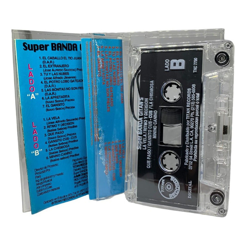 Cassette Original De Super Banda Gitan's