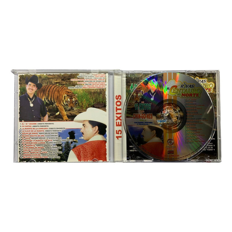 Disco De El Compa Rivas Los 15 Exitos Mas Chingones V. 3