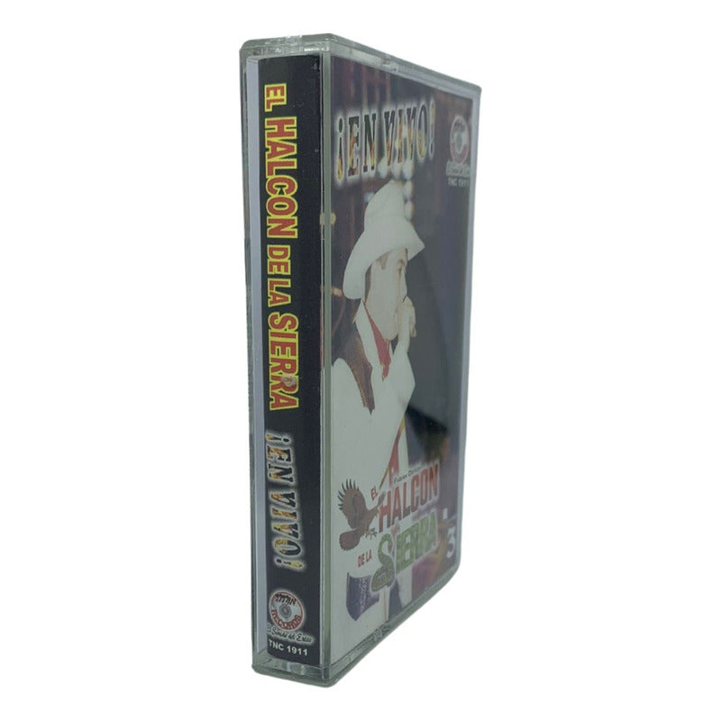 Cassette Original De El Halcon De La Sierra En Vivo Vol. 3