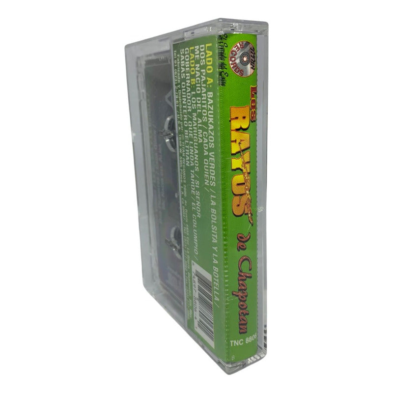 Cassette Original De Los Rayos De Chapotan Bazukazos Verdes