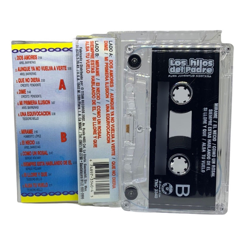 Cassette Original De Los Hijos Del Padre Como Un Rosal