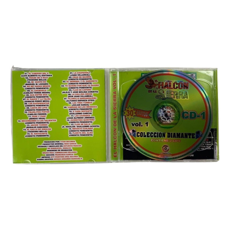 Disco De El Halcón De La Sierra Colección Diamante Vol. 1
