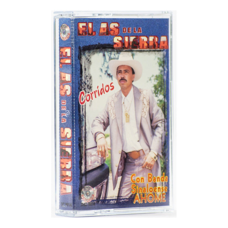 Cassette Original De El As De La Sierra Con Banda Sinaloense