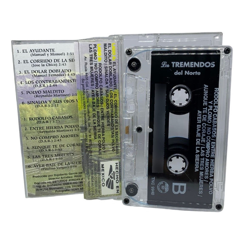 Cassette Original De Los Tremendos Del Norte El Ayudante