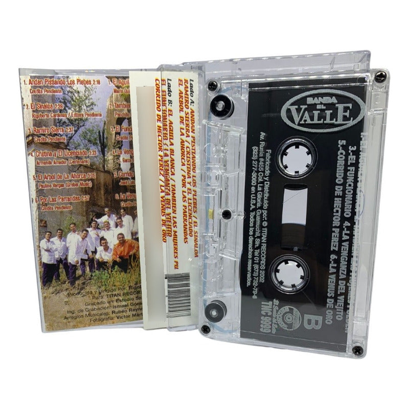 Cassette Original De Banda El Valle De Parranda Con