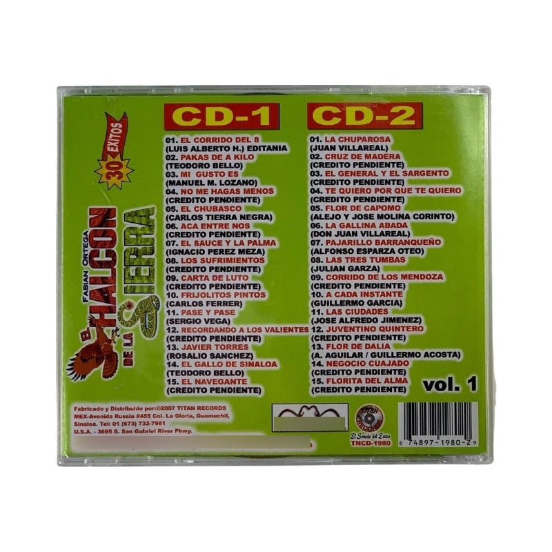 Disco De El Halcón De La Sierra Colección Diamante Vol. 1