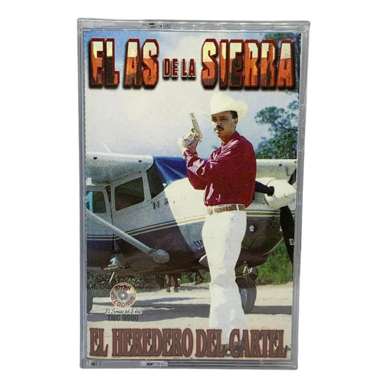 Cassette De El As De La Sierra El Heredero Del Cartel