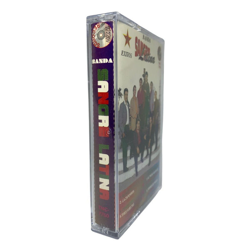 Cassette Original De Banda Sangre Latina 12 Exitos