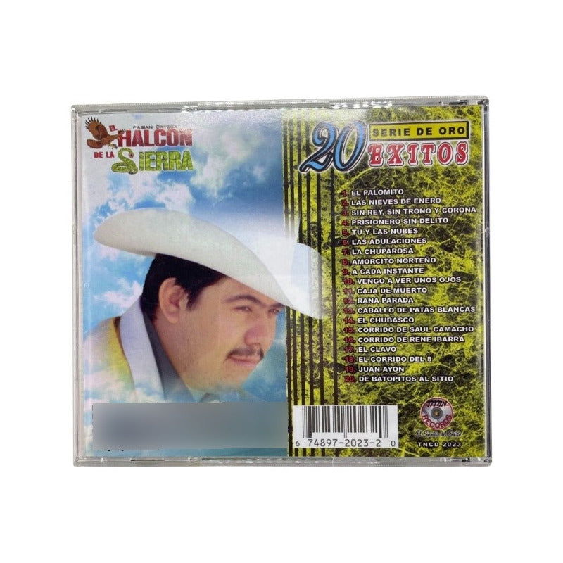 Disco De El Halcón De La Sierra 20 Éxitos Serie De Oro Vol 4