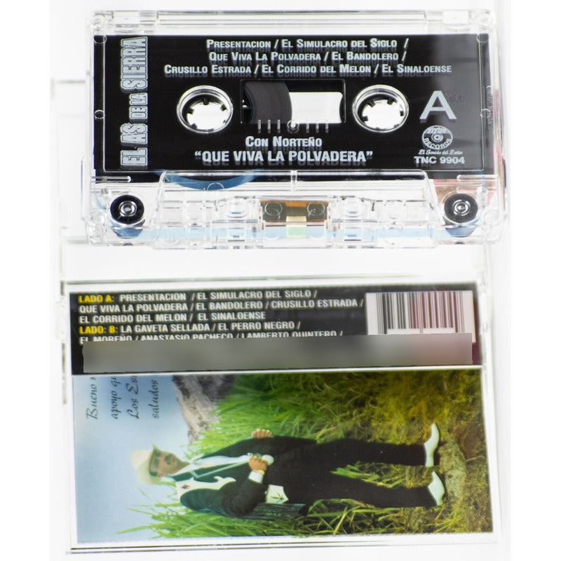 Cassette Original De El As De La Sierra La Polvadera Norteño