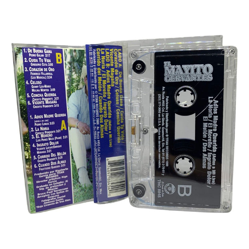 Cassette Original De El Mayito Cervantes De Buena Gana