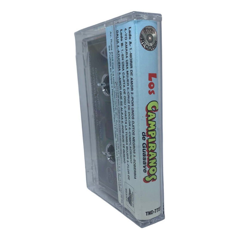 Cassette De Los Campiranos De Guasave Yo Amaba A Una Mujer