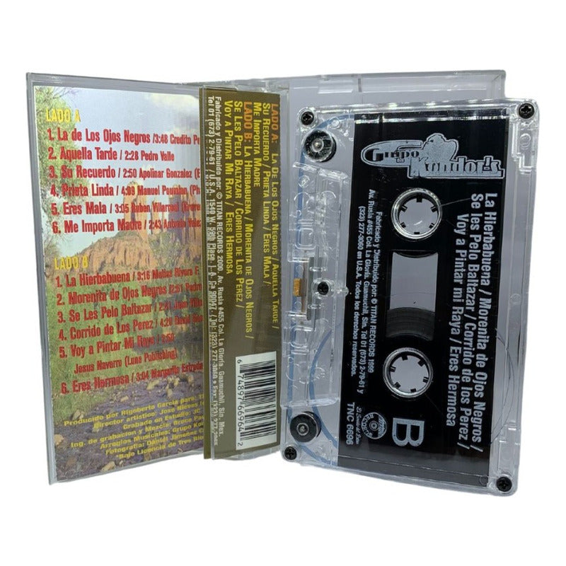 Cassette Original De Grupo Kondor's La De Los Ojos Negros