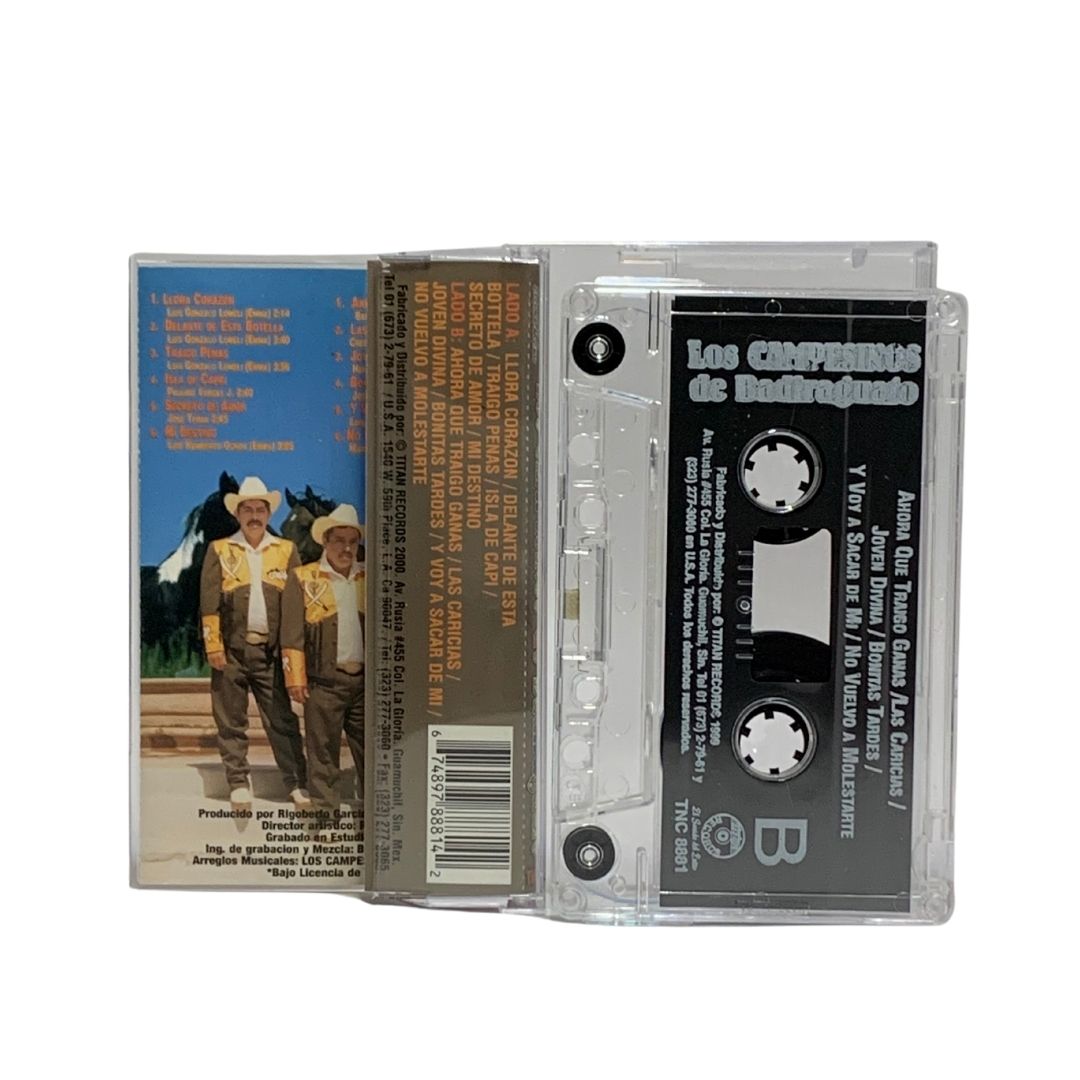 Cassette De Los Campesinos De Badiraguato Llora Corazon