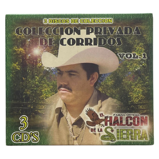 Cd Triple De El Halcon De La Sierra Coleccion Privada V.1