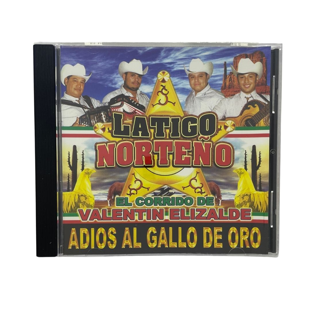 Disco Original Latigo Norteño El Corrido De Valentin Elizald