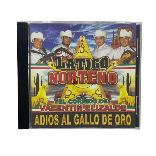 Disco Original Latigo Norteño El Corrido De Valentin Elizald