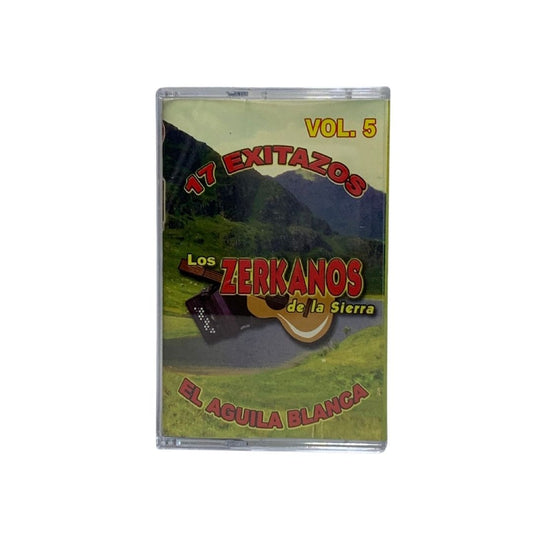 Cassette De Los Zerkanos De La Sierra 17 Exitazos Vol. 5