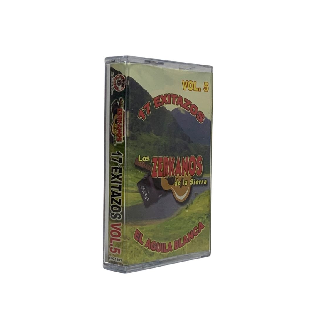 Cassette De Los Zerkanos De La Sierra 17 Exitazos Vol. 5