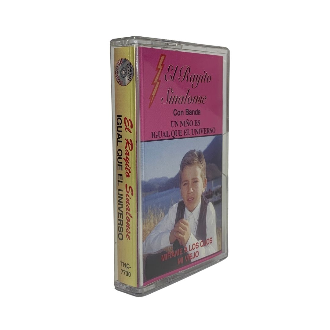 Cassette Original El Rayito De Sinaloa Igual Que El Universo