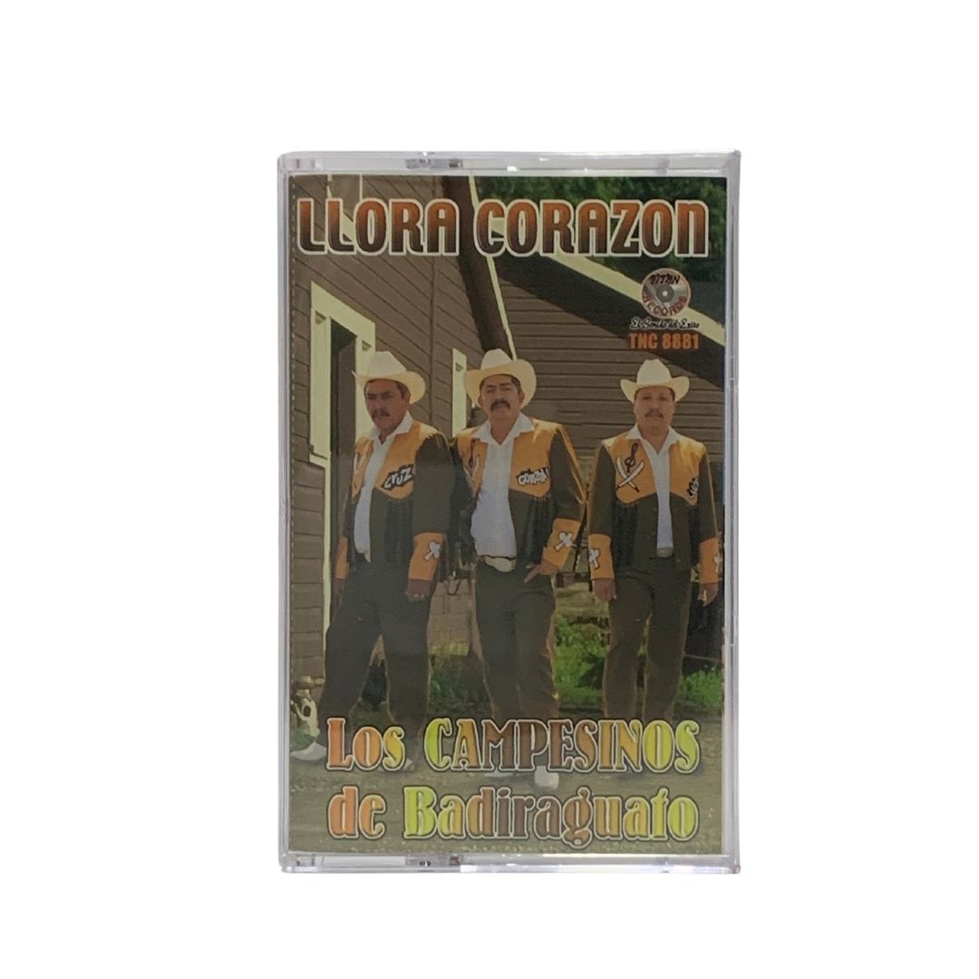 Cassette De Los Campesinos De Badiraguato Llora Corazon