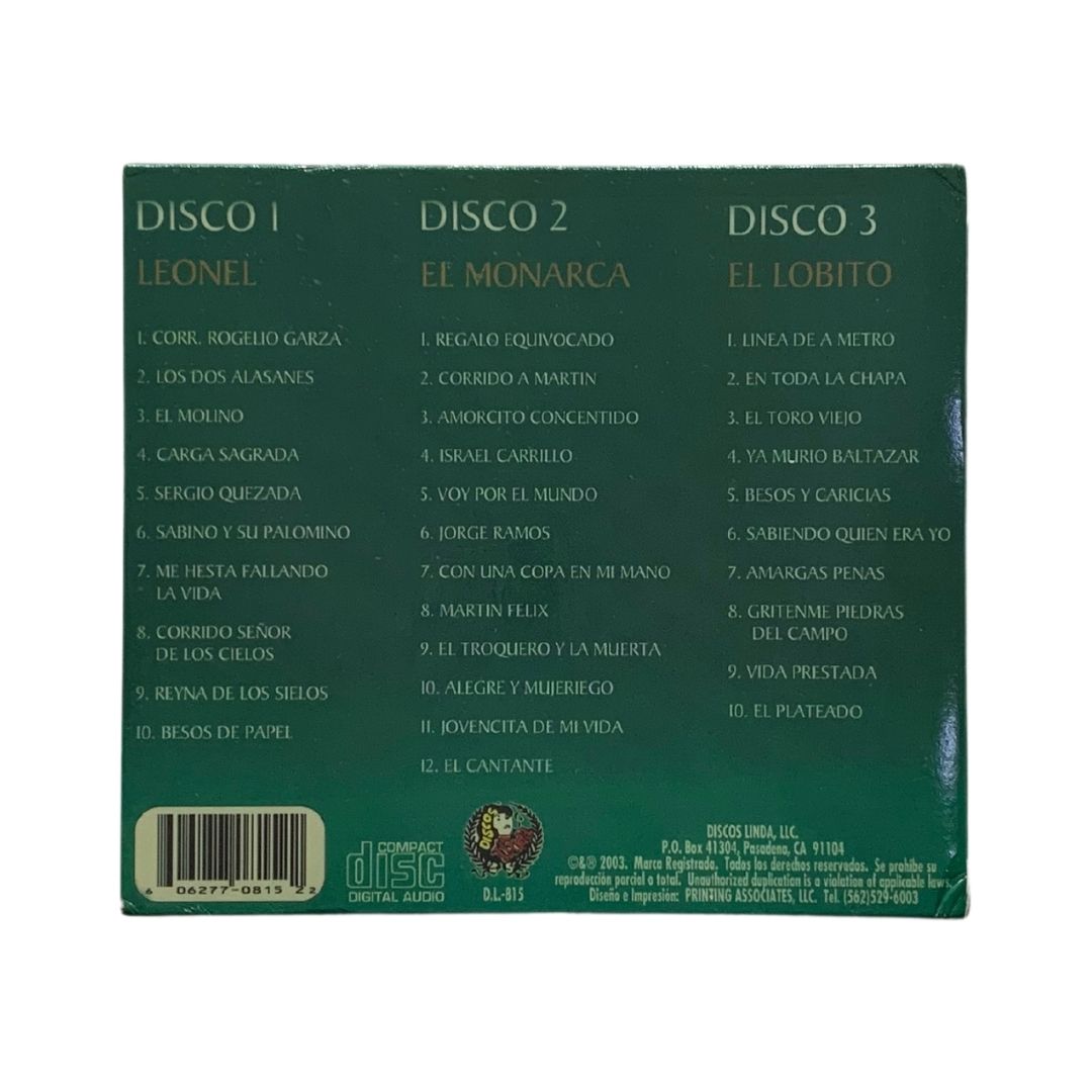 Cd Triple De Coleccion Sinaloense Vol. 8