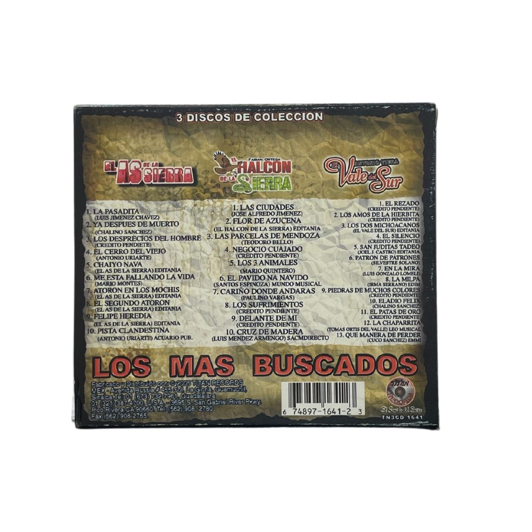 Cd Triple De Los Mas Buscados Vol. 1