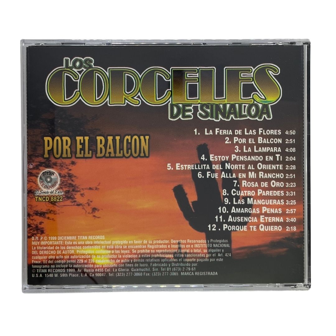 Disco Original De Los Corceles de Sinaloa Por El Balcon