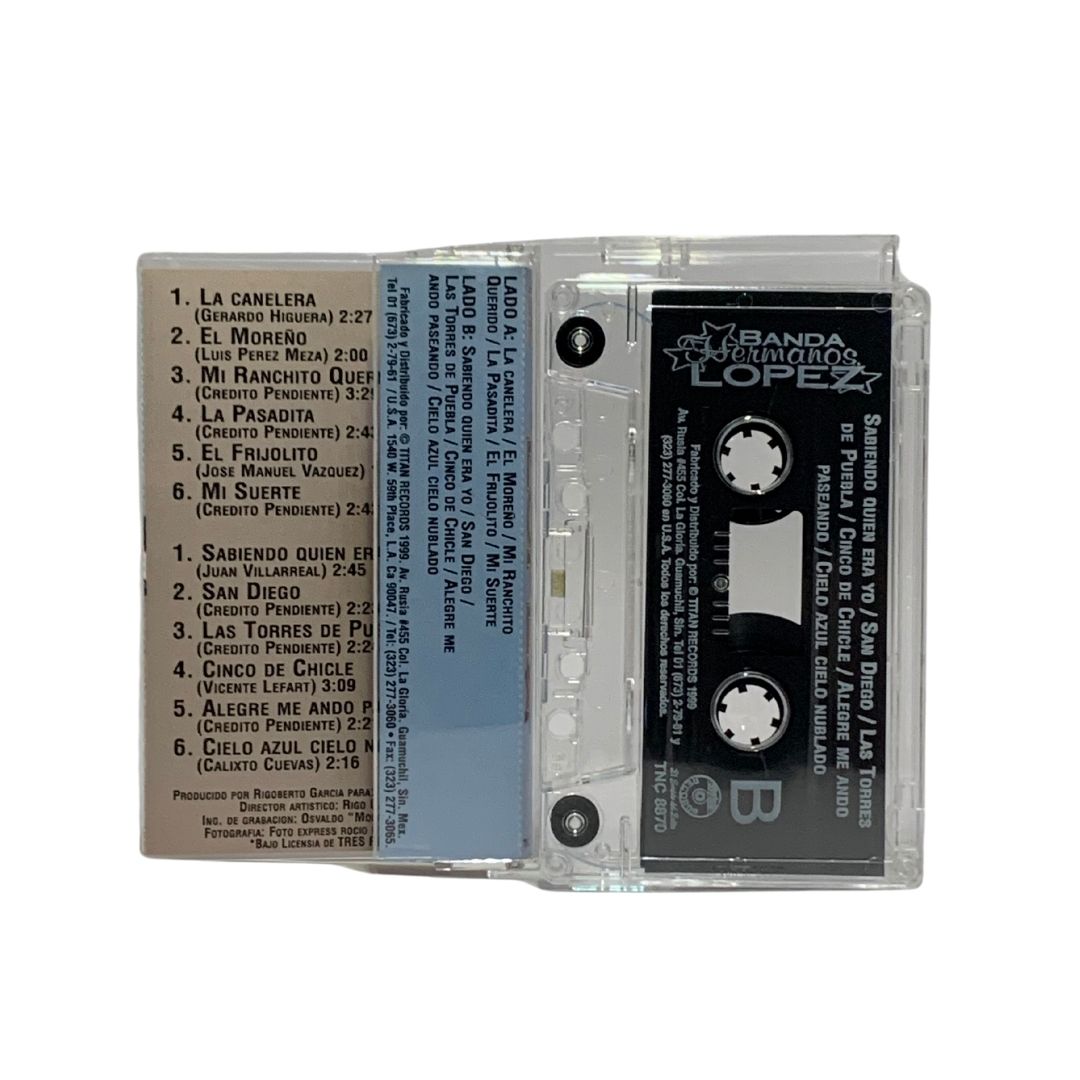 Cassette Original De Banda Hermanos Lopez La Pasadita