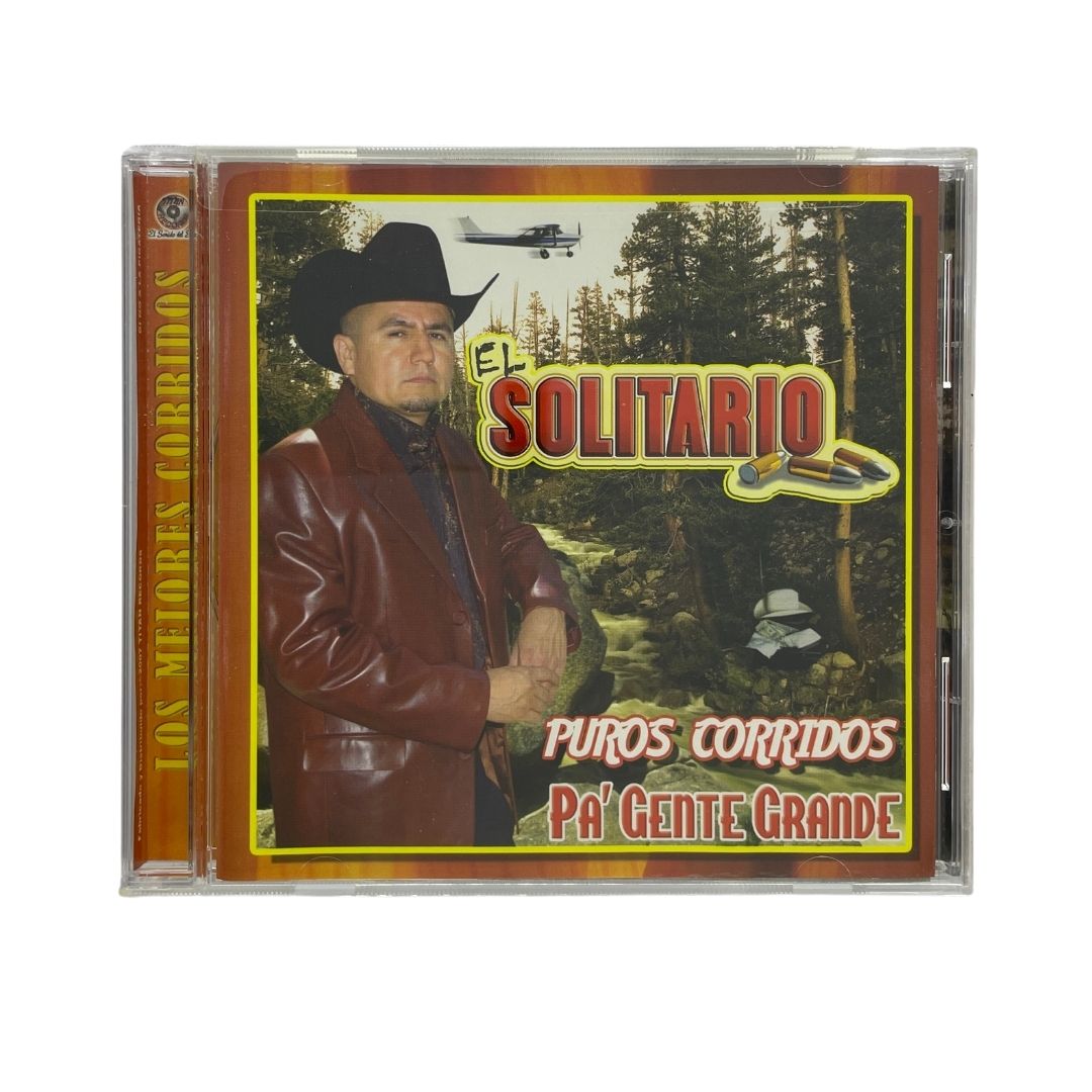 Disco Original De El Solitario Puros Corridos