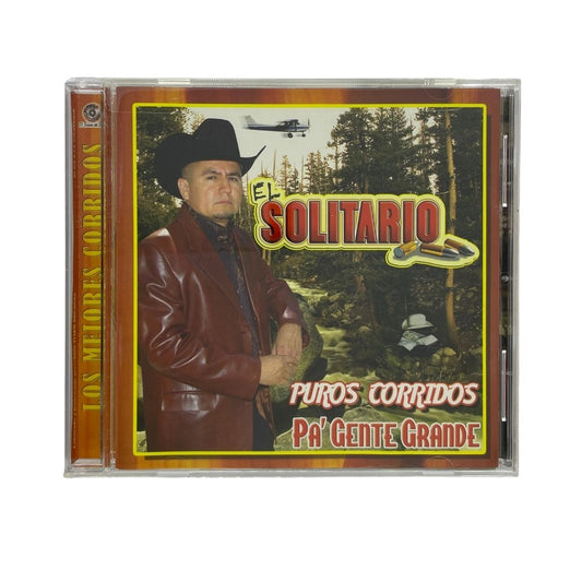 Disco Original De El Solitario Puros Corridos