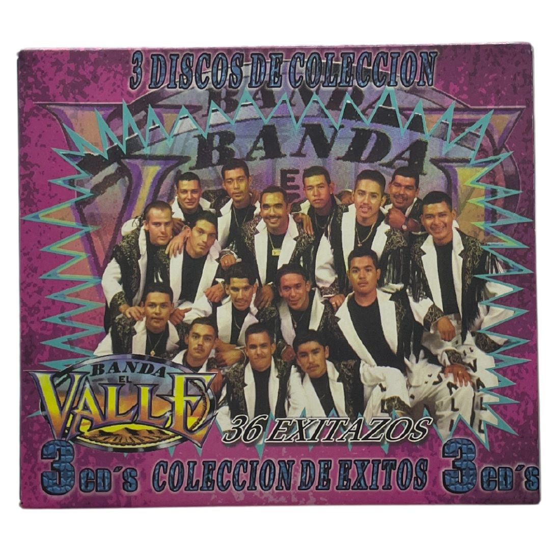 Cd Triple De Banda El Valle 36 Exitazos Coleccion De Exitos