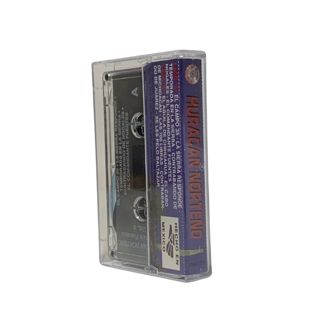 Cassette Original De Huracan Norteño Corridos Famosos Vol. 2