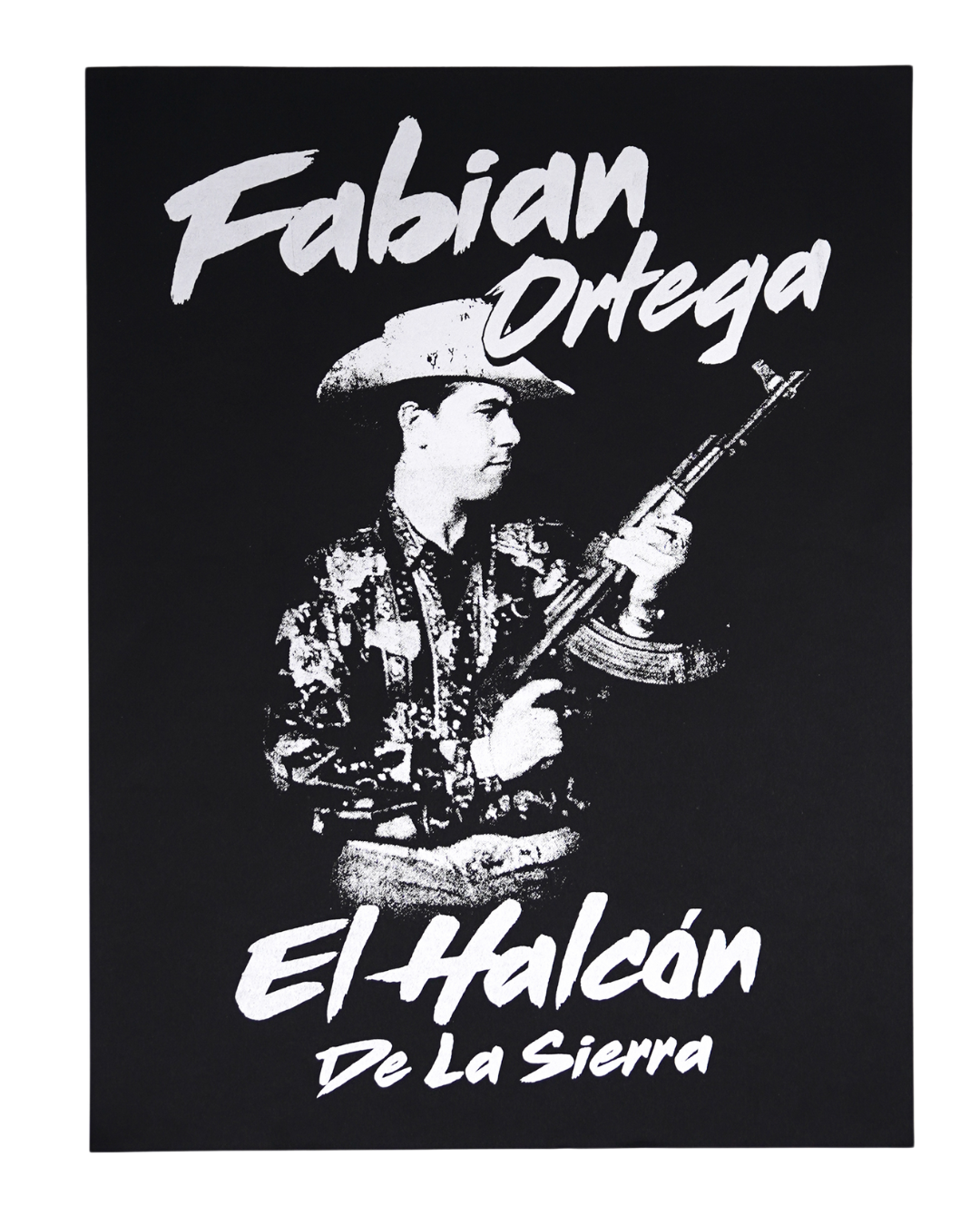 RECORDANDO AL HALCÓN DE LA SIERRA BLACK POSTER