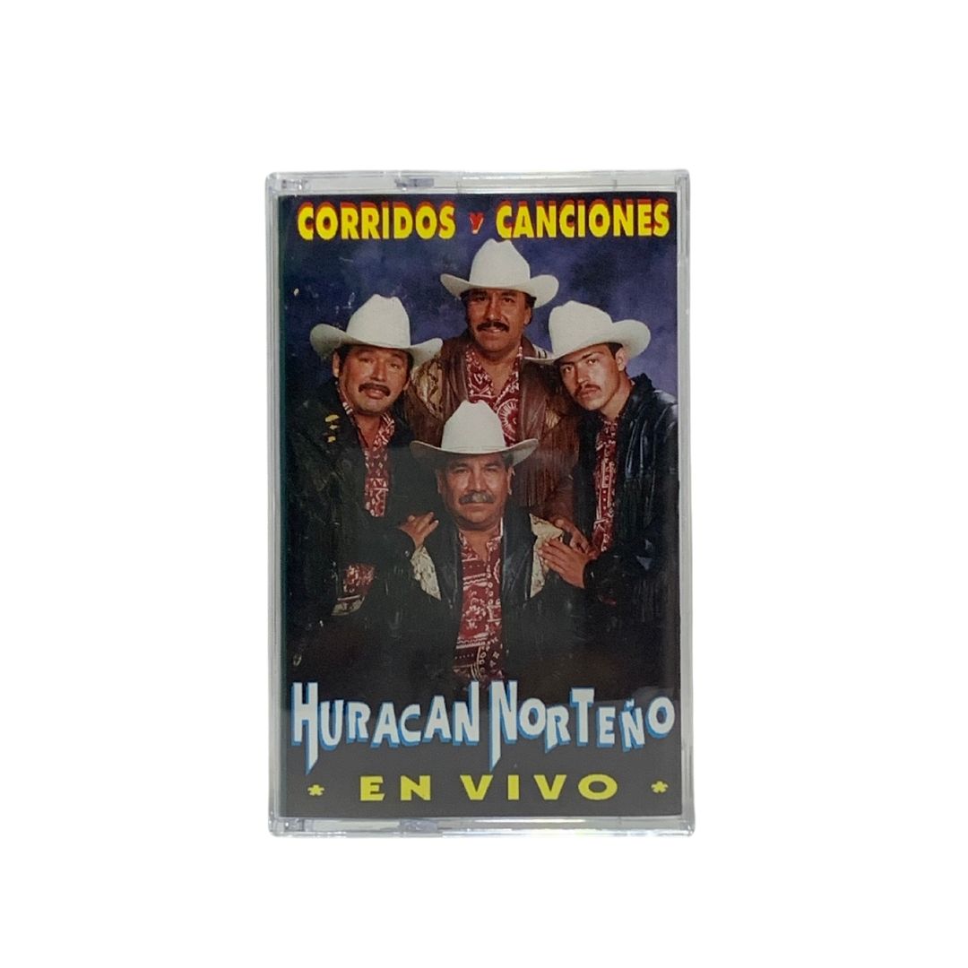 Cassette Original De Huracan Norteño En Vivo