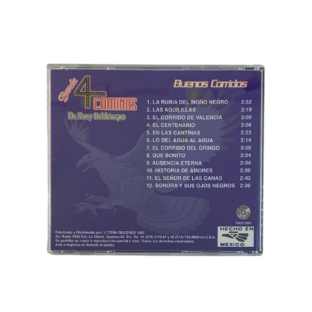 Disco Original De Banda 4 Caminos Las Aguilillas