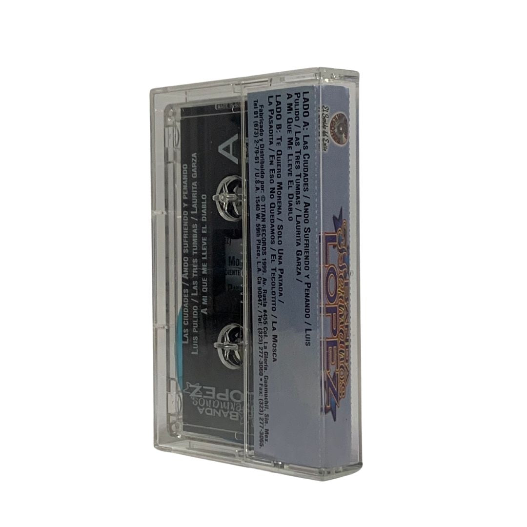 Cassette De Banda Hermanos Lopez En Eso No Quedamos