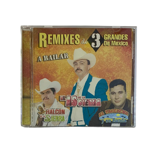 Disco Original Remixes de 3 Grandes de Mexico