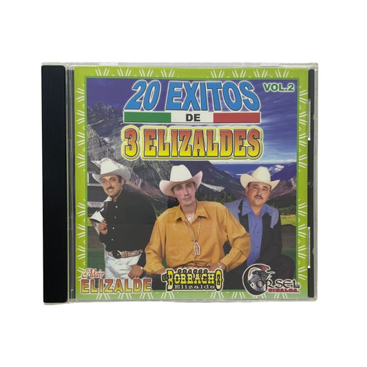 Disco Original De 20 Exitos De Los 3 Elizaldes Vol. 2