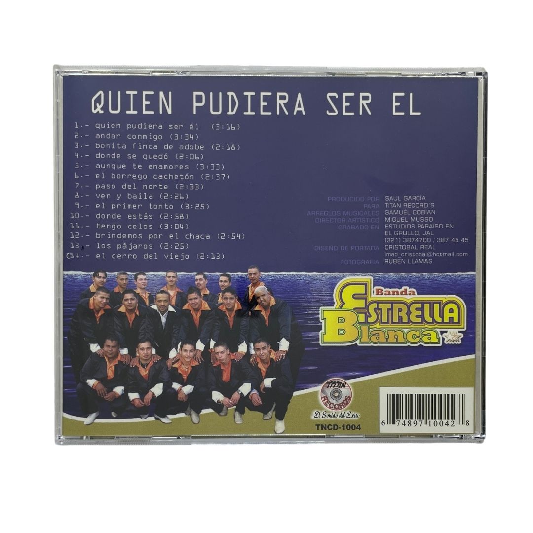 Disco Original De Banda Estrella Blanca Quien Pudiera Ser El