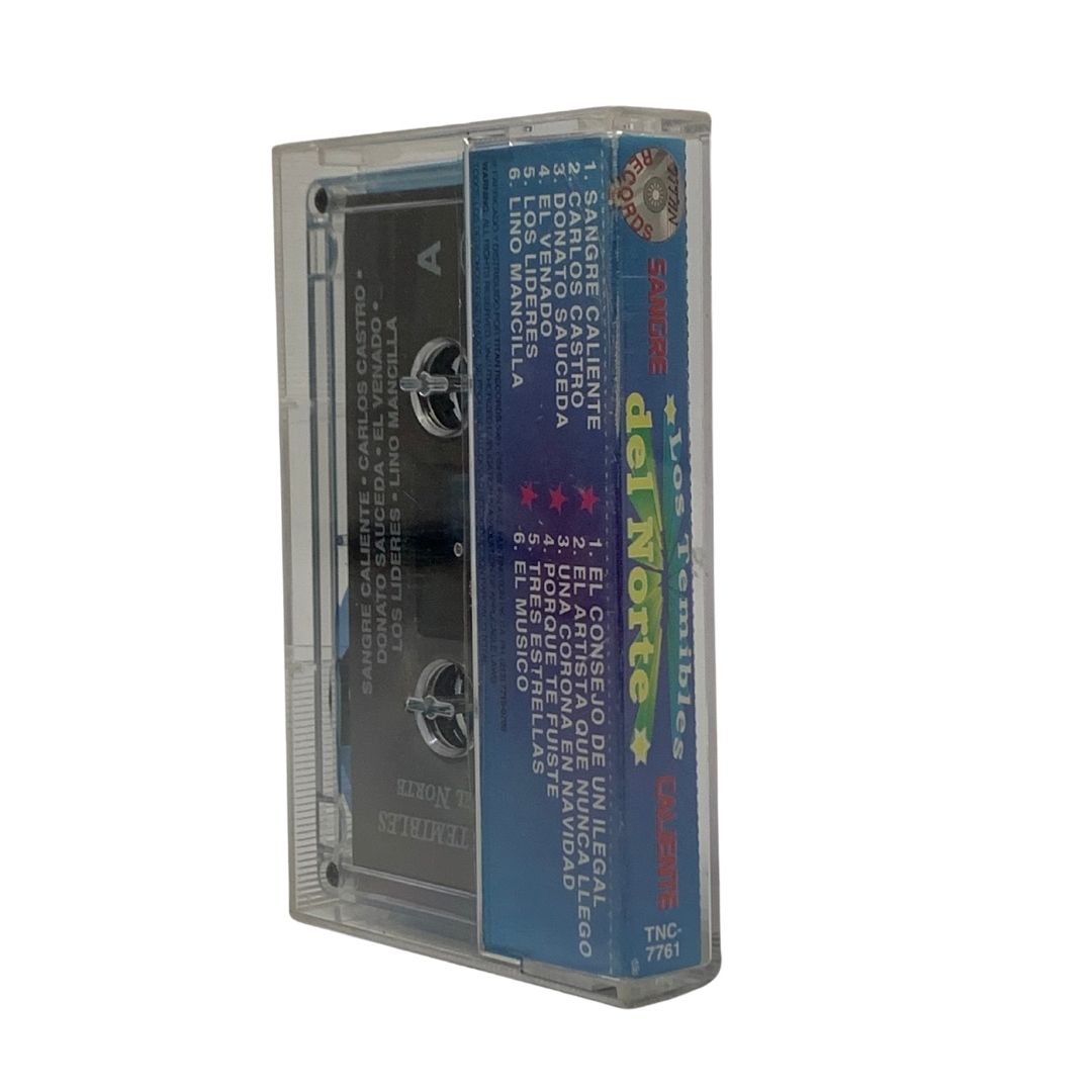 Cassette Original De Los Temibles Del Norte Sangre Caliente