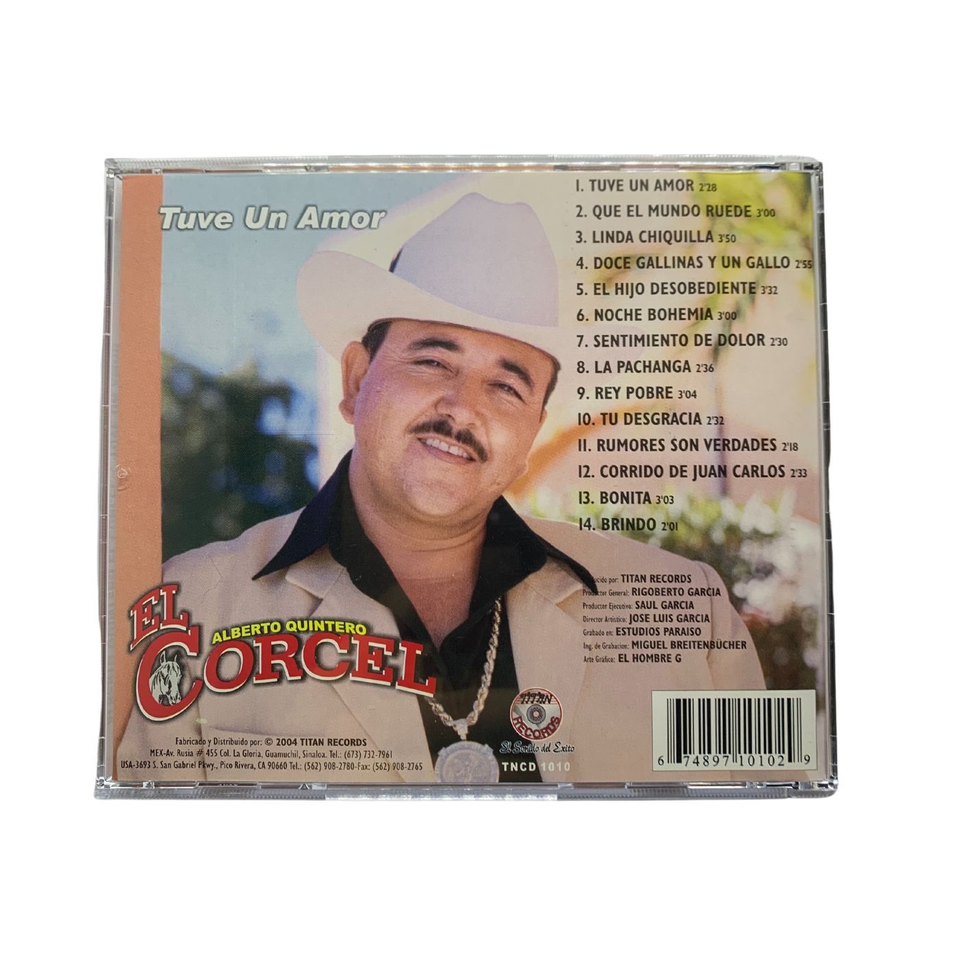 Disco Original De El Corsel De Sinaloa Tuve Un Amor