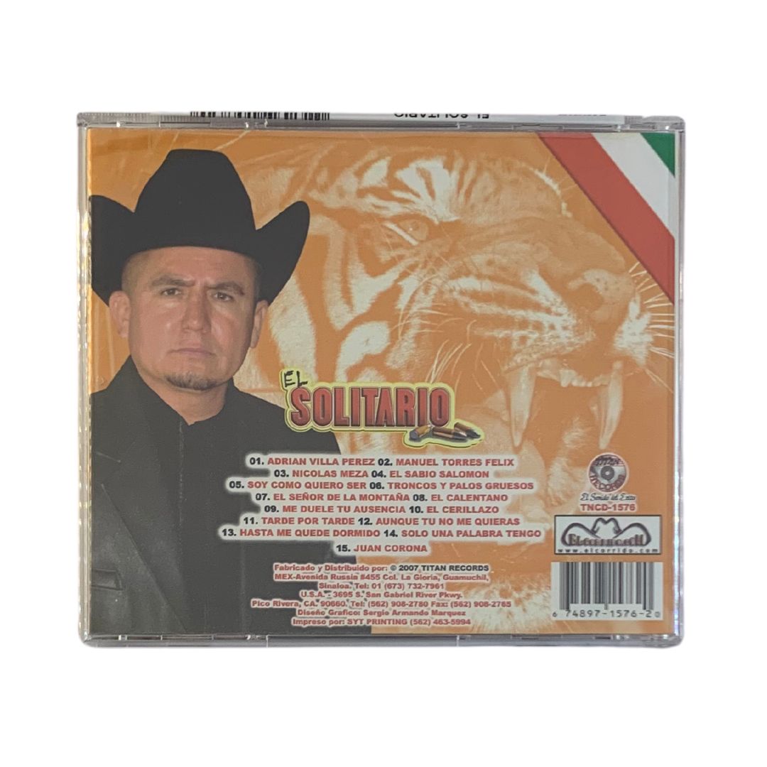 Disco Original De El Solitario Corridos Y Canciones Con Tuba